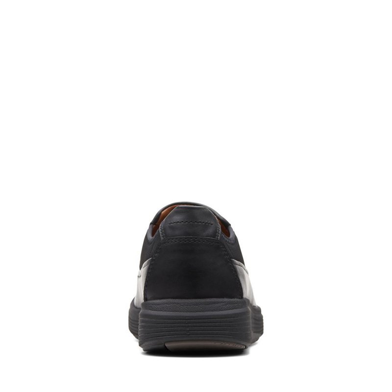 Slip On Clarks Un Abode Go Hombre Negras | 13569367