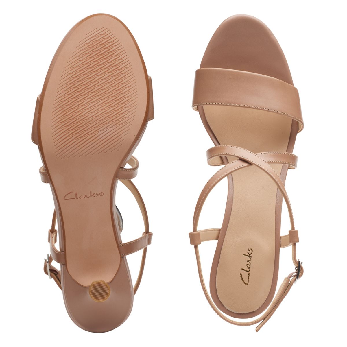 Tacones Clarks Amali Hebilla Mujer Beige | 31545534