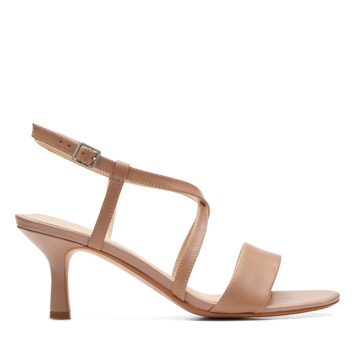 Tacones Clarks Amali Hebilla Mujer Beige | 31545534