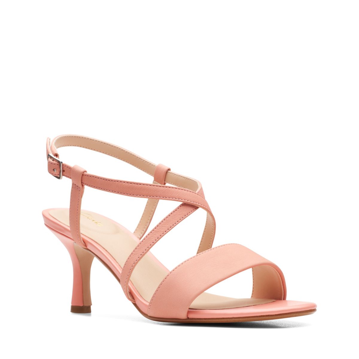 Tacones Clarks Amali Hebilla Mujer Coral | 5638797