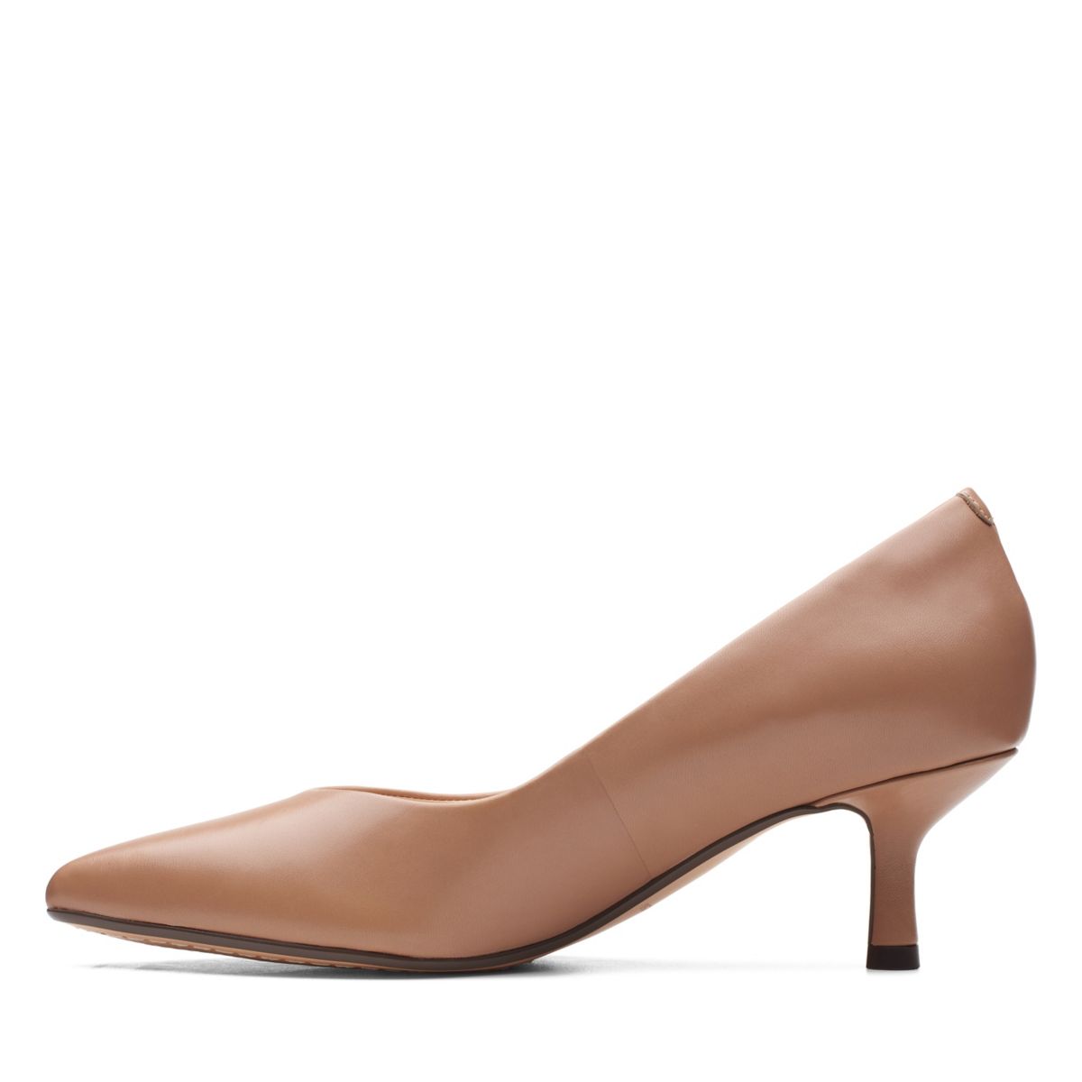 Tacones Clarks Violet 55 Court Mujer Beige | 98158929