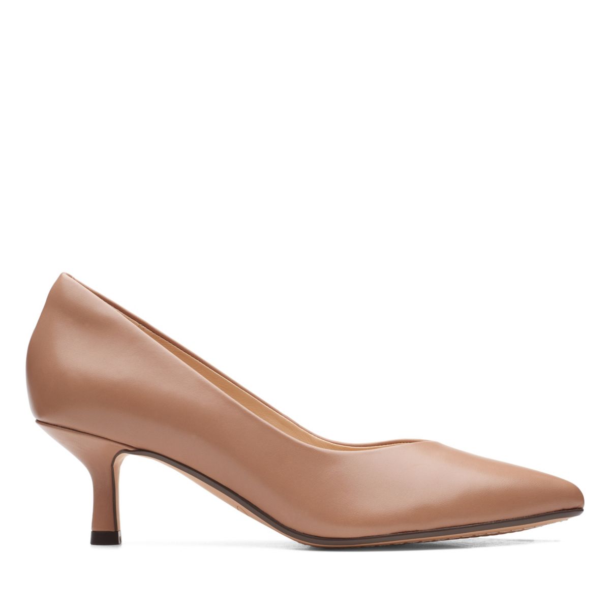 Tacones Clarks Violet 55 Court Mujer Beige | 98158929