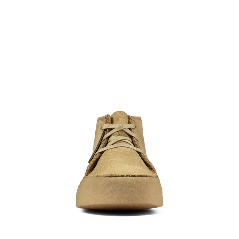 Wallabee Clarks Caravan Hombre Kaki | 53901134