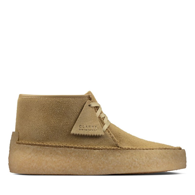 Wallabee Clarks Caravan Hombre Kaki | 53901134