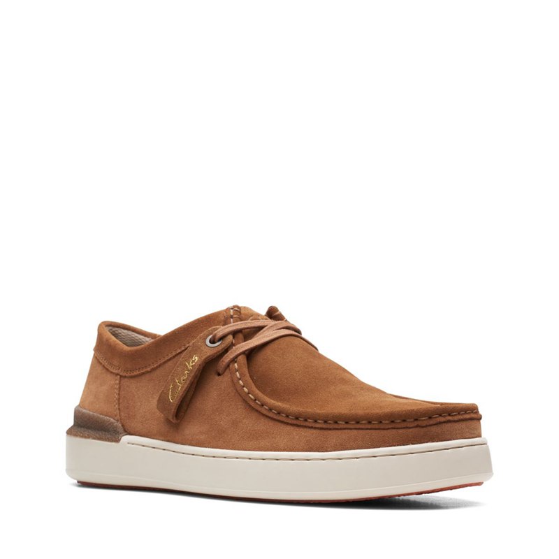 Wallabee Clarks Court Lite wally Hombre Marrones | 4115777