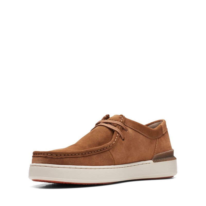 Wallabee Clarks Court Lite wally Hombre Marrones | 4115777