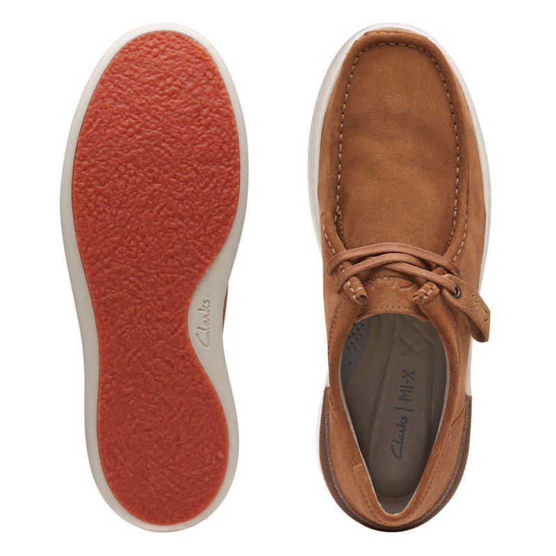 Wallabee Clarks Court Lite wally Hombre Marrones | 4115777