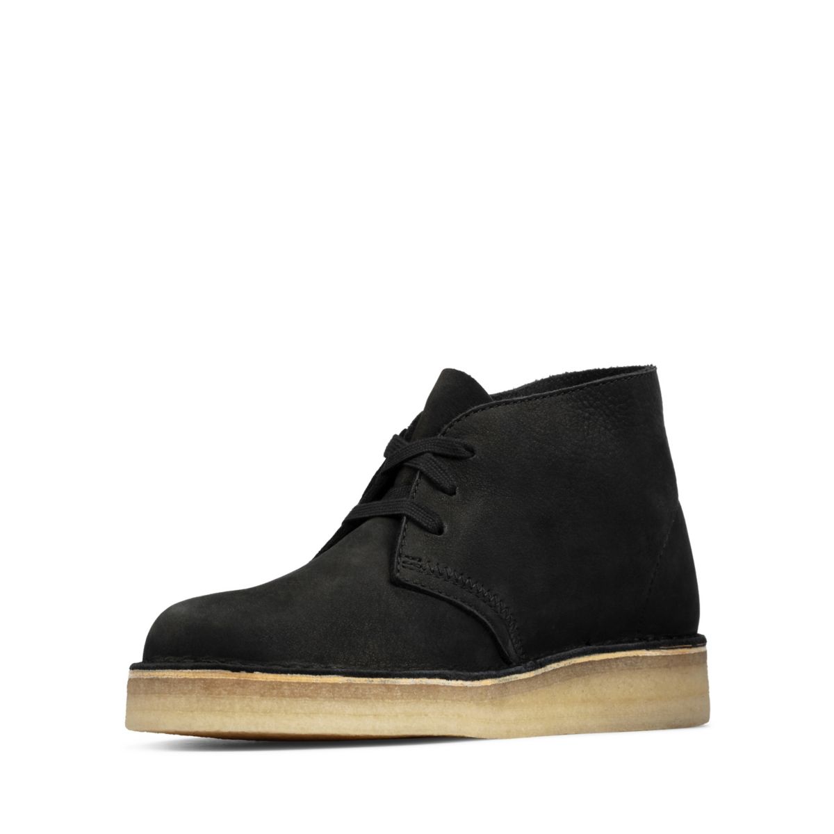 Wallabee Clarks Desert Coal Mujer Negras | 92845861