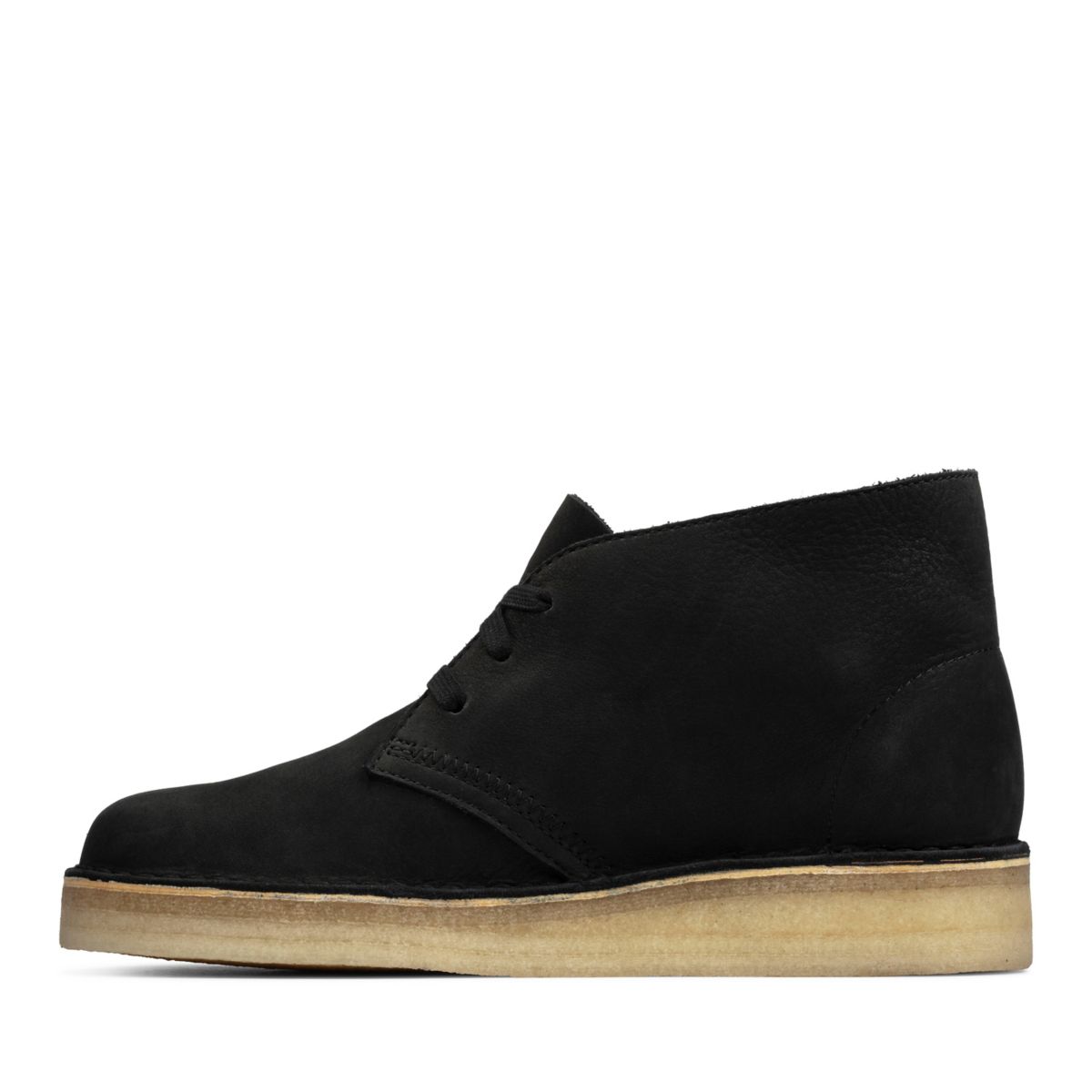 Wallabee Clarks Desert Coal Mujer Negras | 92845861