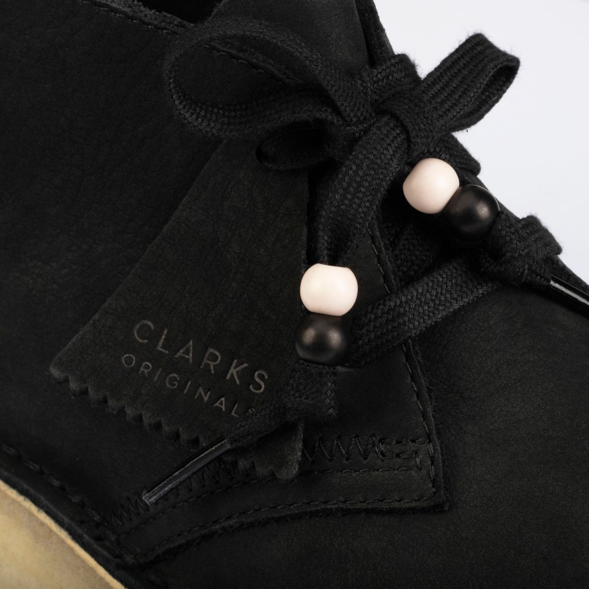 Wallabee Clarks Desert Coal Mujer Negras | 92845861