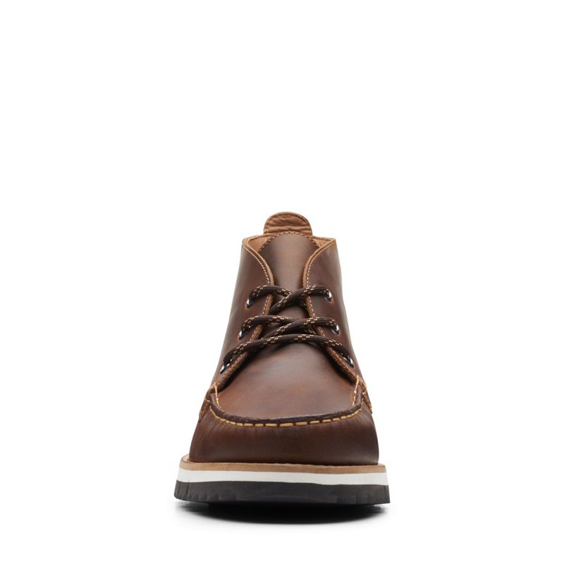 Wallabee Clarks Durston Mid Hombre Marrones | 67300258