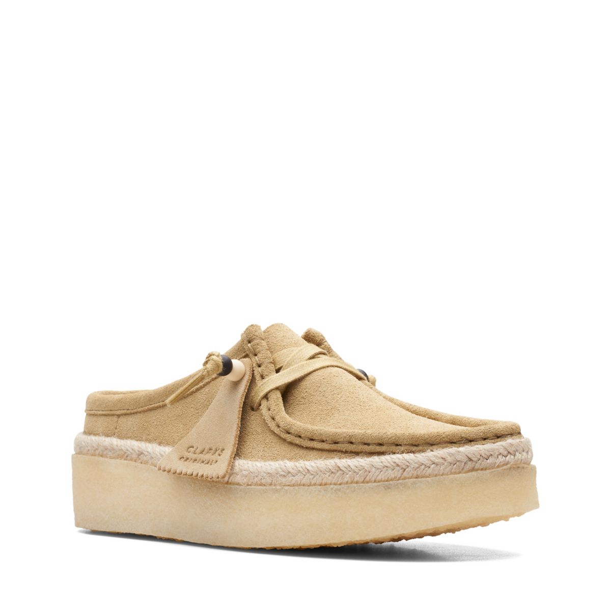 Wallabee Clarks Original Cup Lo Mujer Beige | 36801340