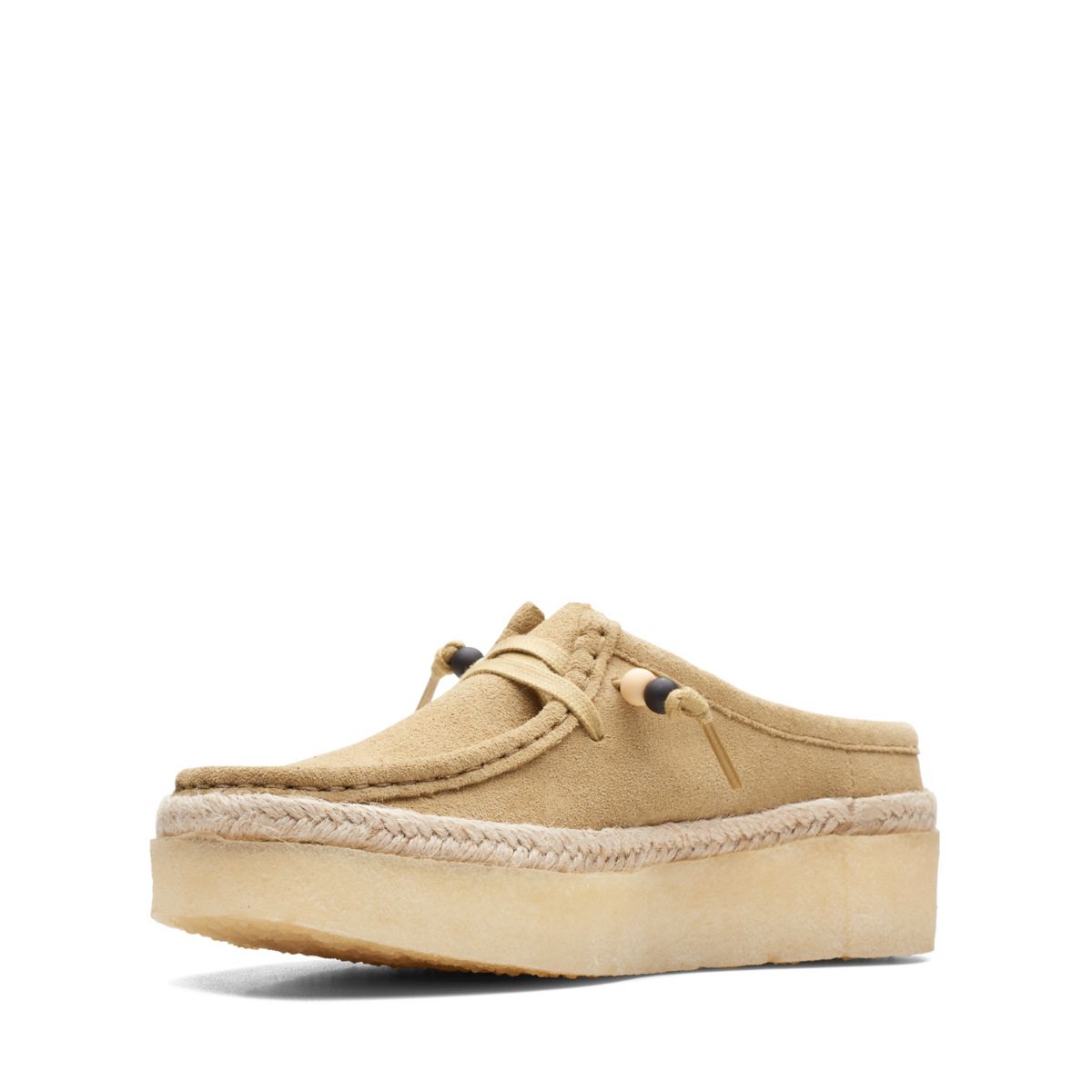 Wallabee Clarks Original Cup Lo Mujer Beige | 36801340