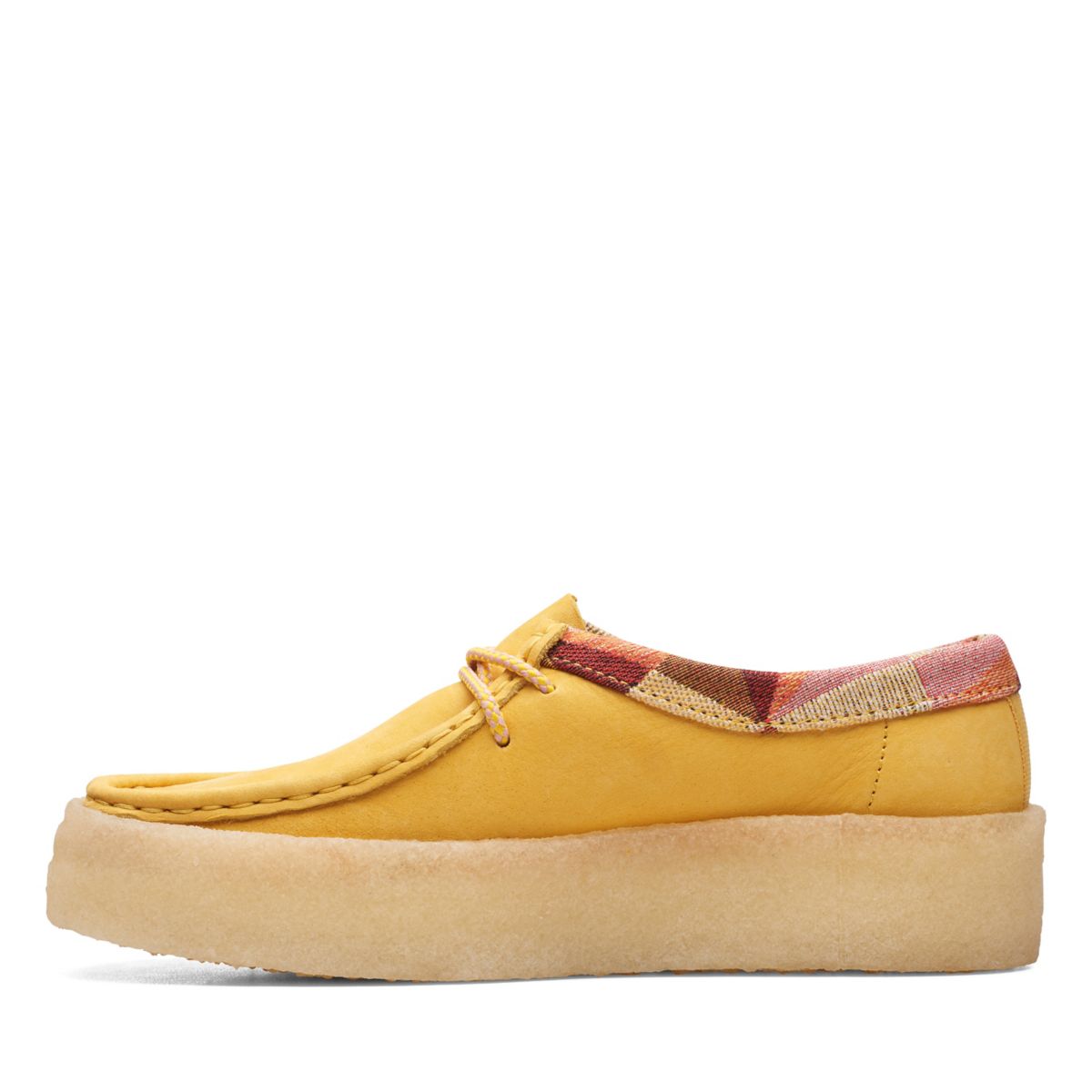 Wallabee Clarks Original Cup Mujer Amarillo | 75977140