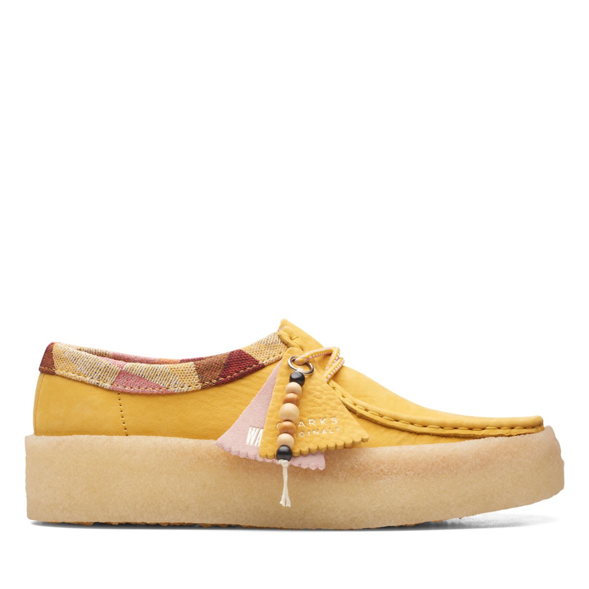 Wallabee Clarks Original Cup Mujer Amarillo | 75977140