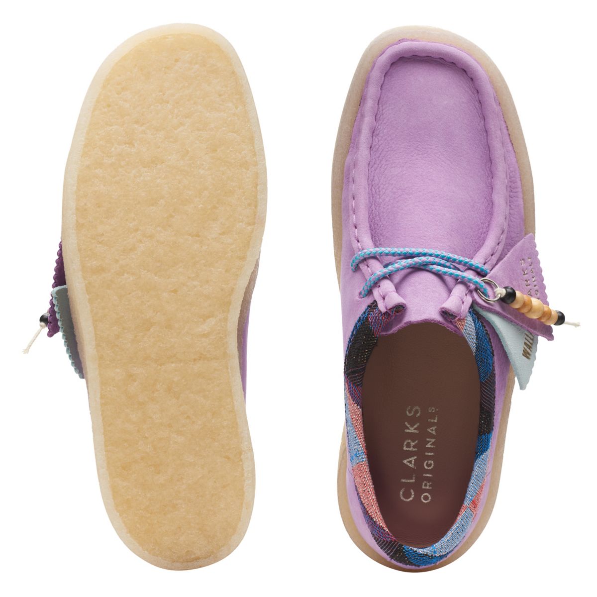 Wallabee Clarks Original Cup Mujer Moradas Claro | 49842694