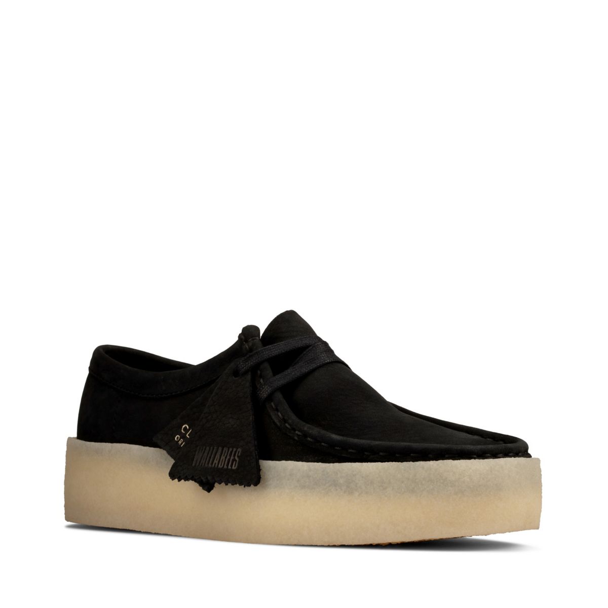 Wallabee Clarks Original Cup Mujer Negras | 37721394