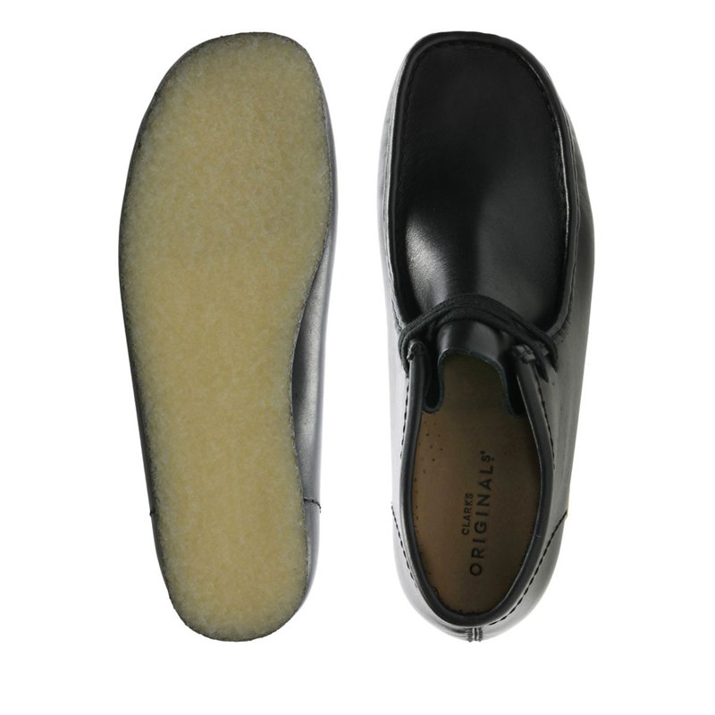 Wallabee Clarks Original Hombre Negras | 38609554