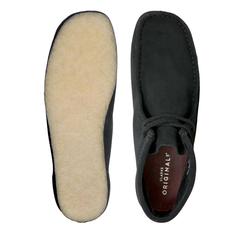 Wallabee Clarks Original Hombre Negras | 93487711