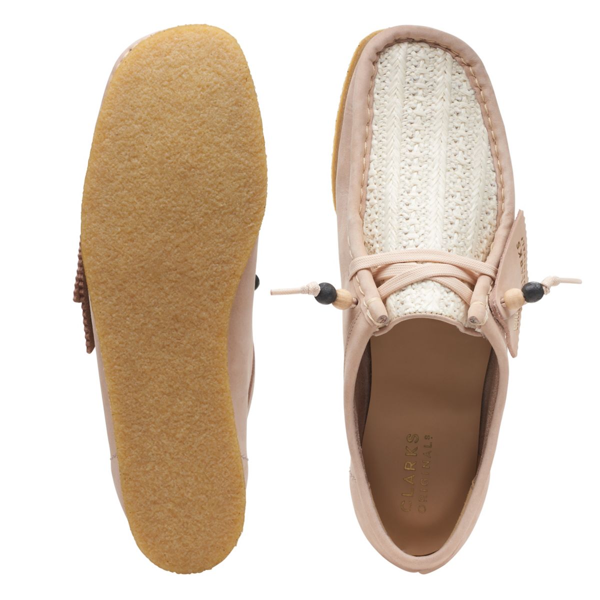 Wallabee Clarks Original Mujer Beige | 70656962