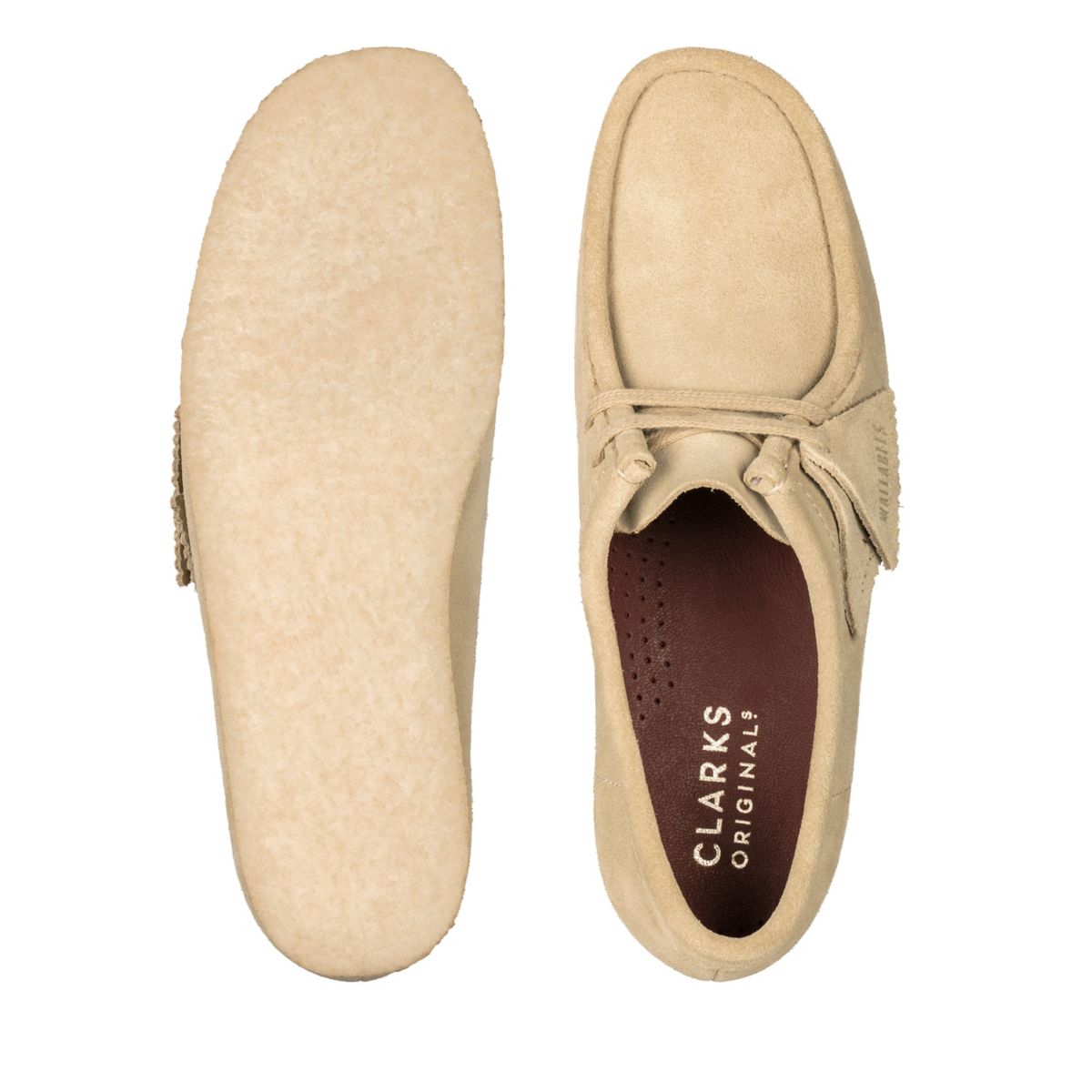 Wallabee Clarks Original Mujer Beige | 97139070