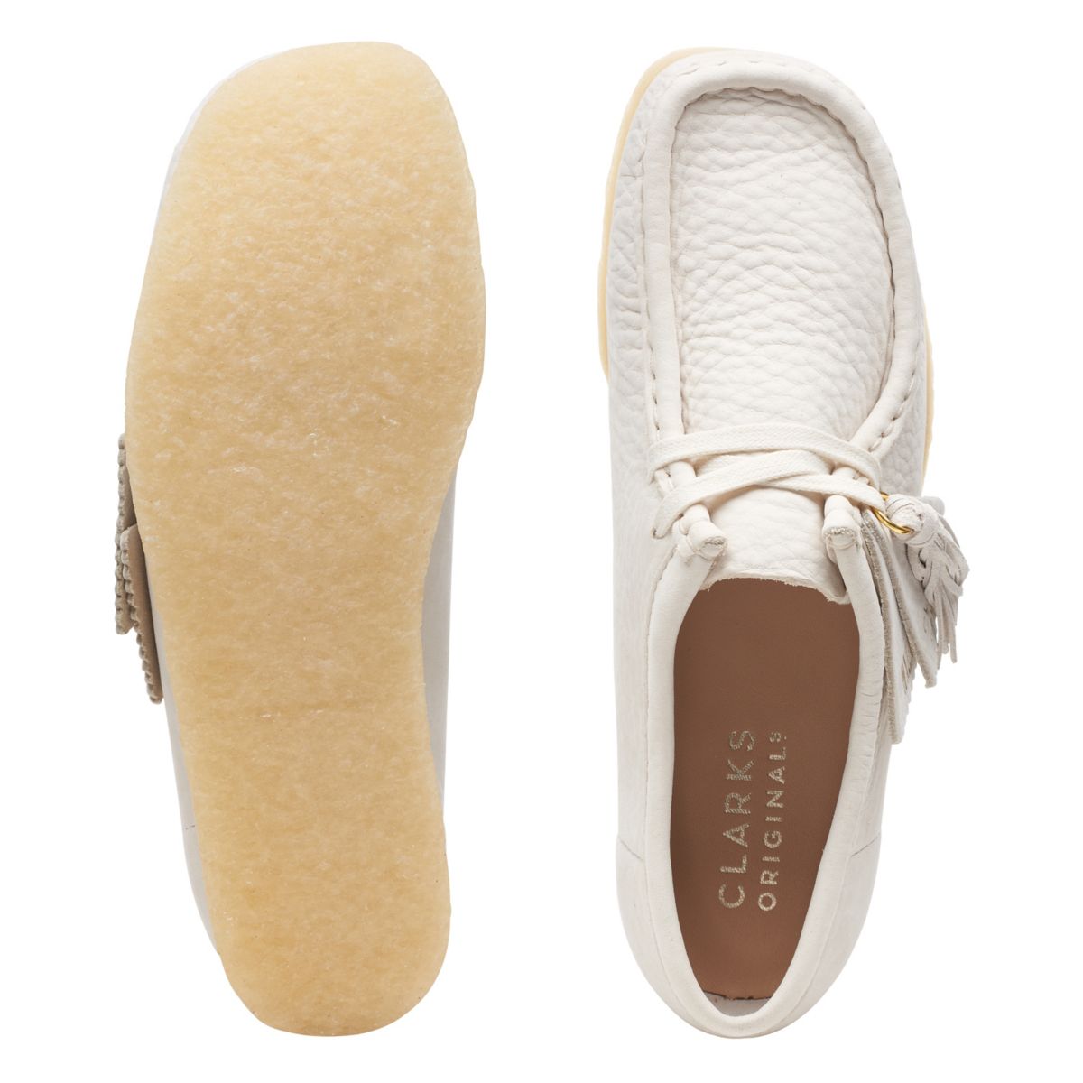 Wallabee Clarks Original Mujer Blancas | 48732686