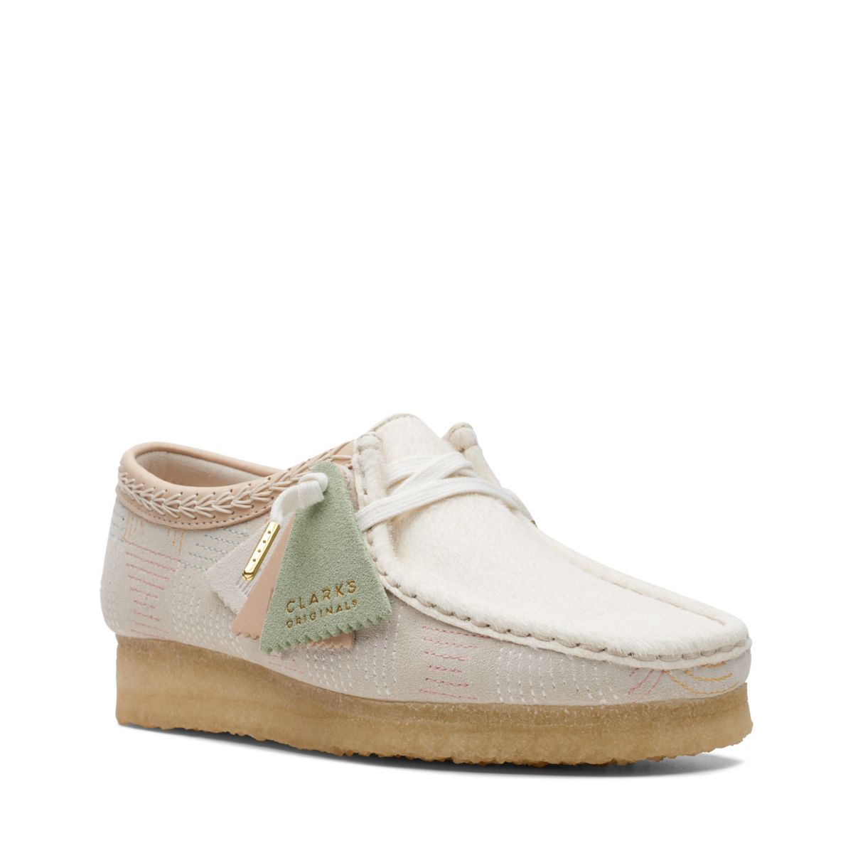 Wallabee Clarks Original Mujer Blancas | 72479706