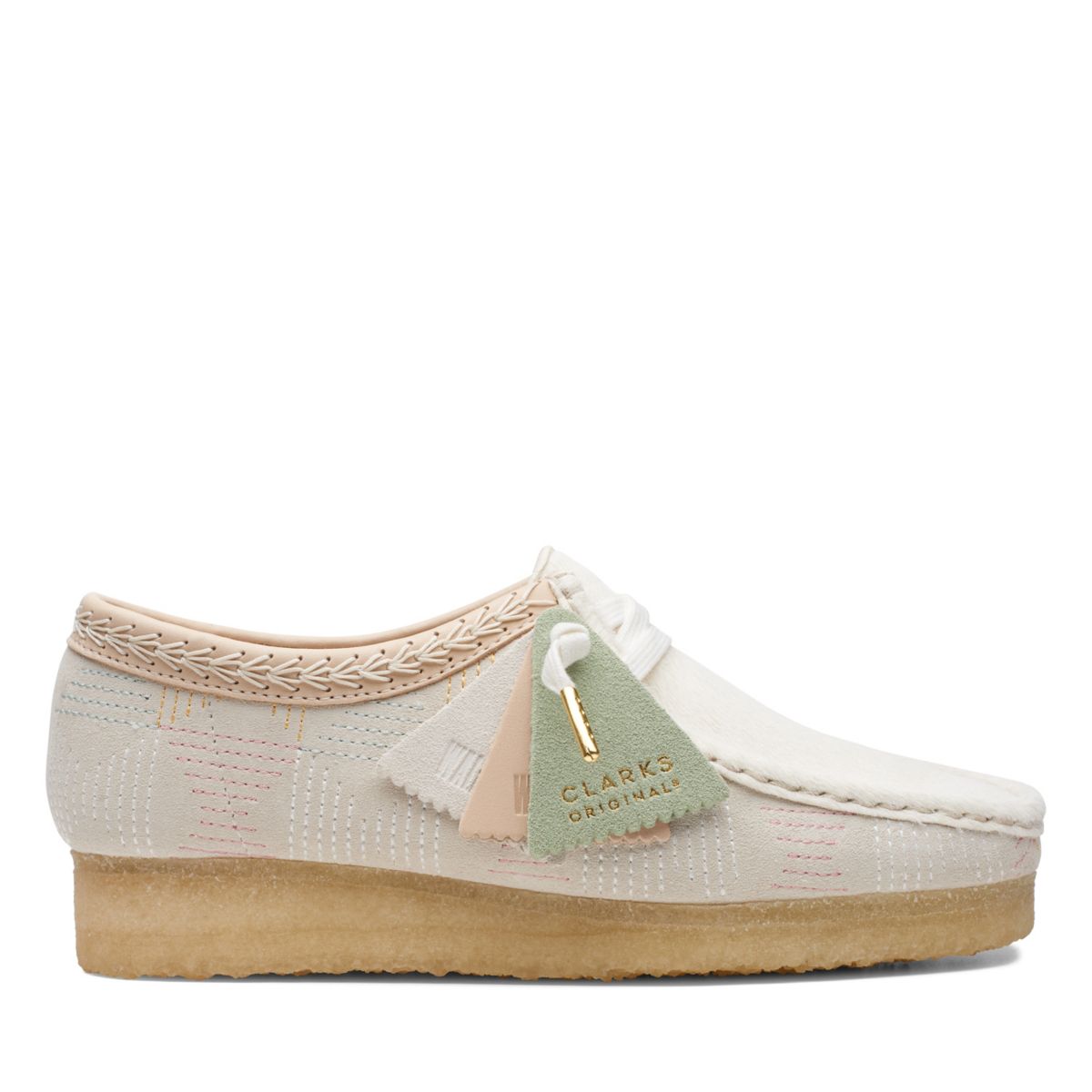 Wallabee Clarks Original Mujer Blancas | 72479706