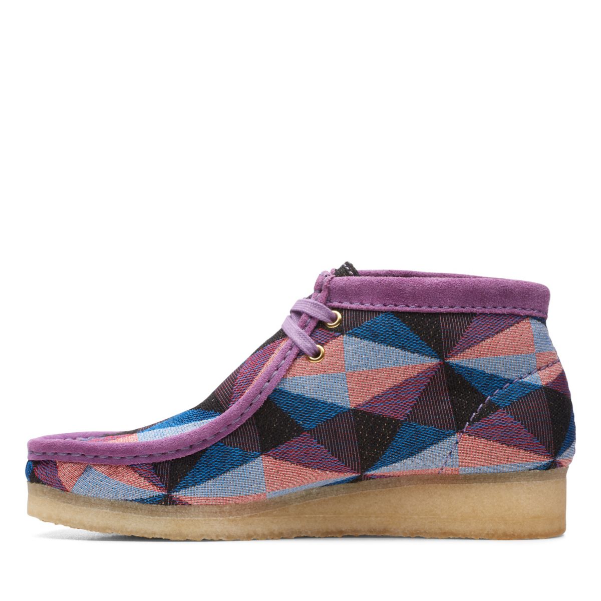 Wallabee Clarks Original Mujer Moradas | 47466007