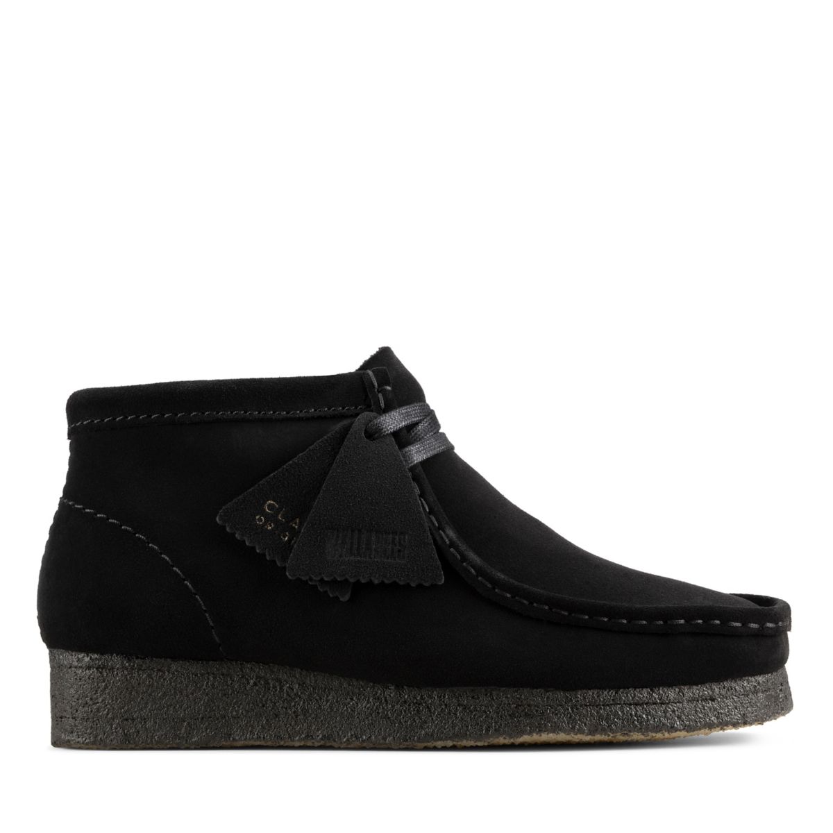 Wallabee Clarks Original Mujer Negras | 20815738