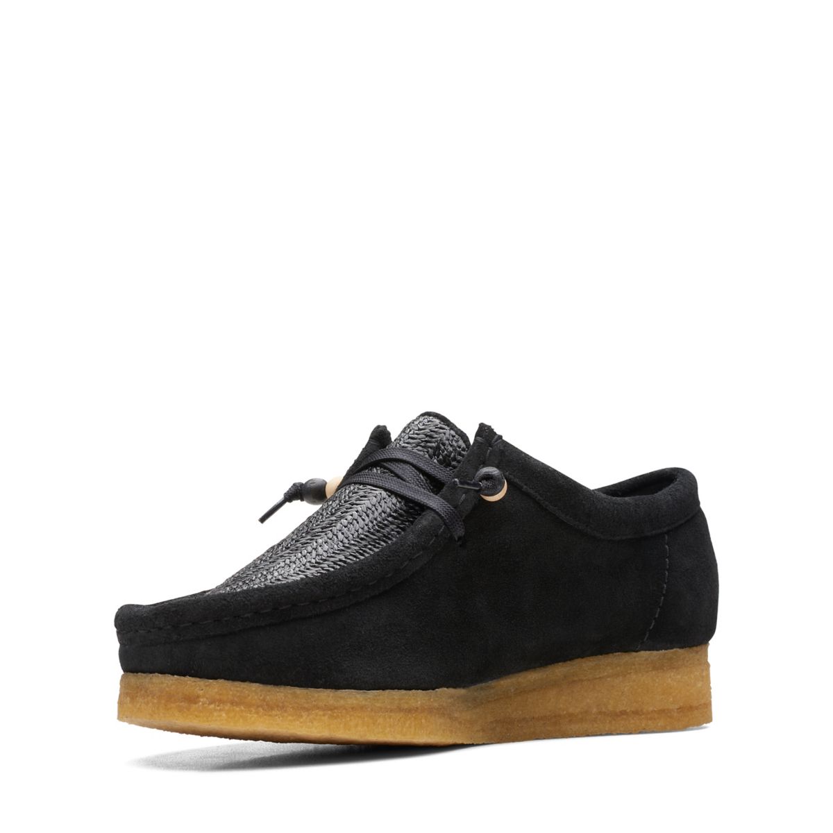 Wallabee Clarks Original Mujer Negras | 58176486