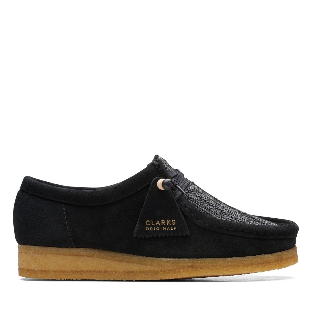 Wallabee Clarks Original Mujer Negras | 58176486