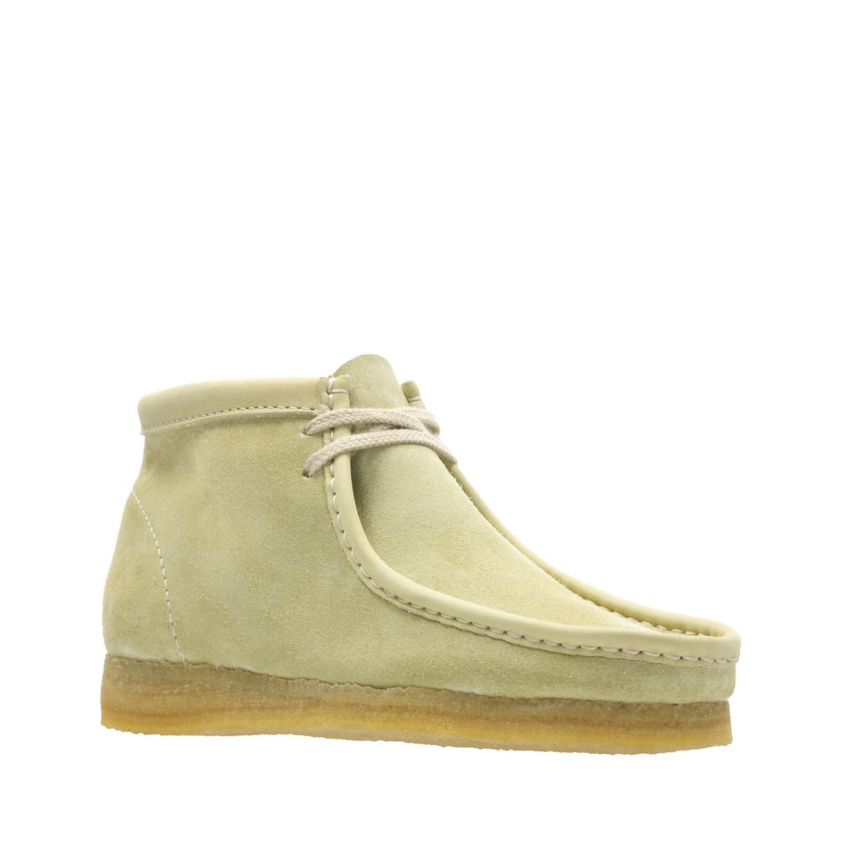 Wallabee Clarks Original Mujer Verde Claro | 21223544