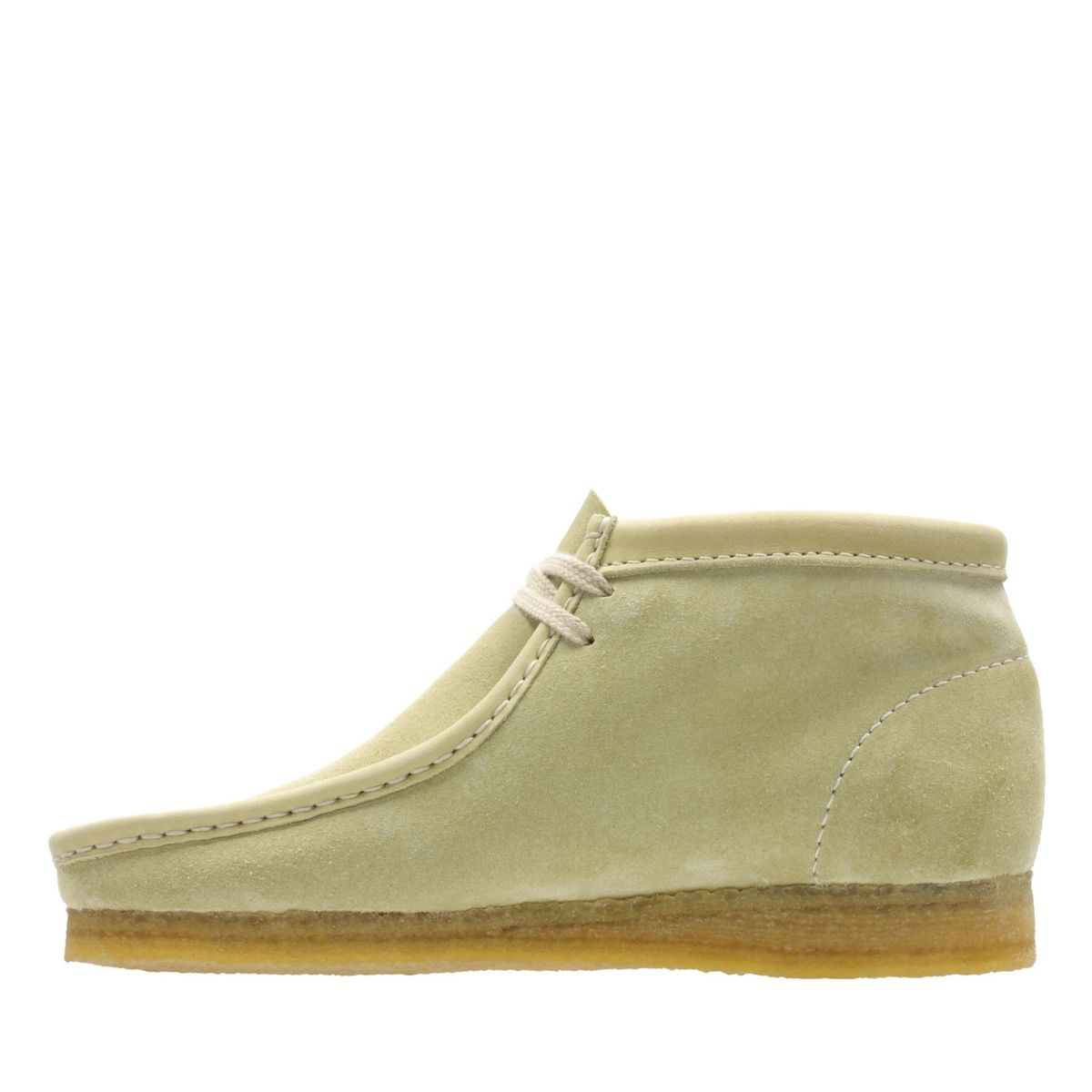 Wallabee Clarks Original Mujer Verde Claro | 21223544