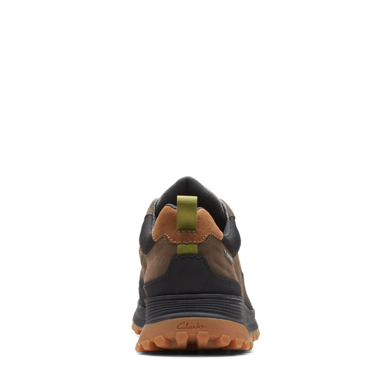 Zapatillas Clarks ATL Trek Lo GORE-TEX Hombre Verde Oscuro Oliva | 66589898