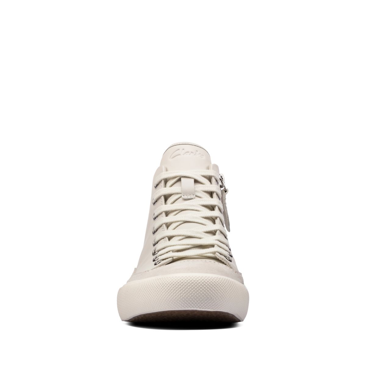 Zapatillas Clarks Aceley Zip Hi Mujer Blancas | 87976369