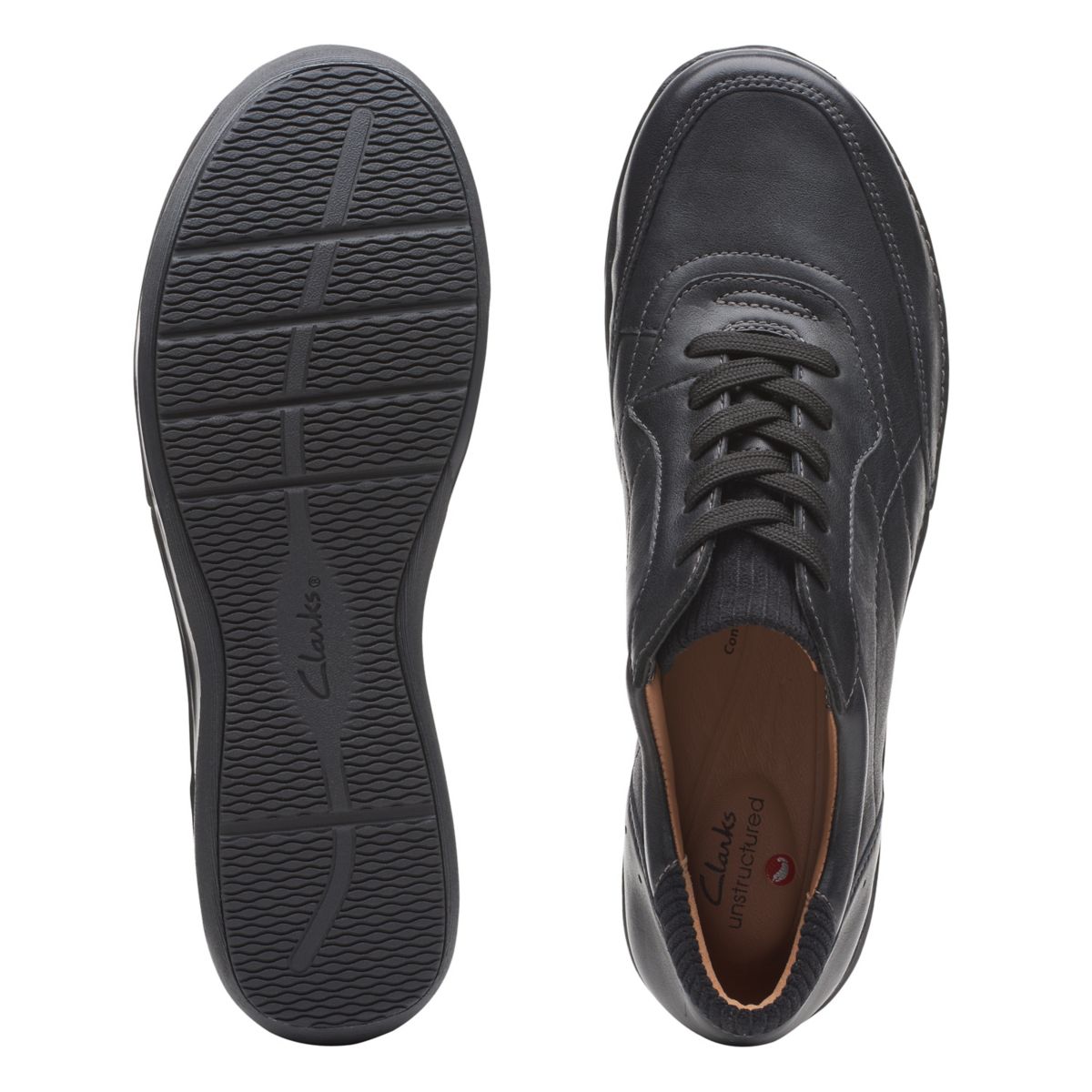 Zapatillas Clarks Appley Tie Mujer Negras | 56346983