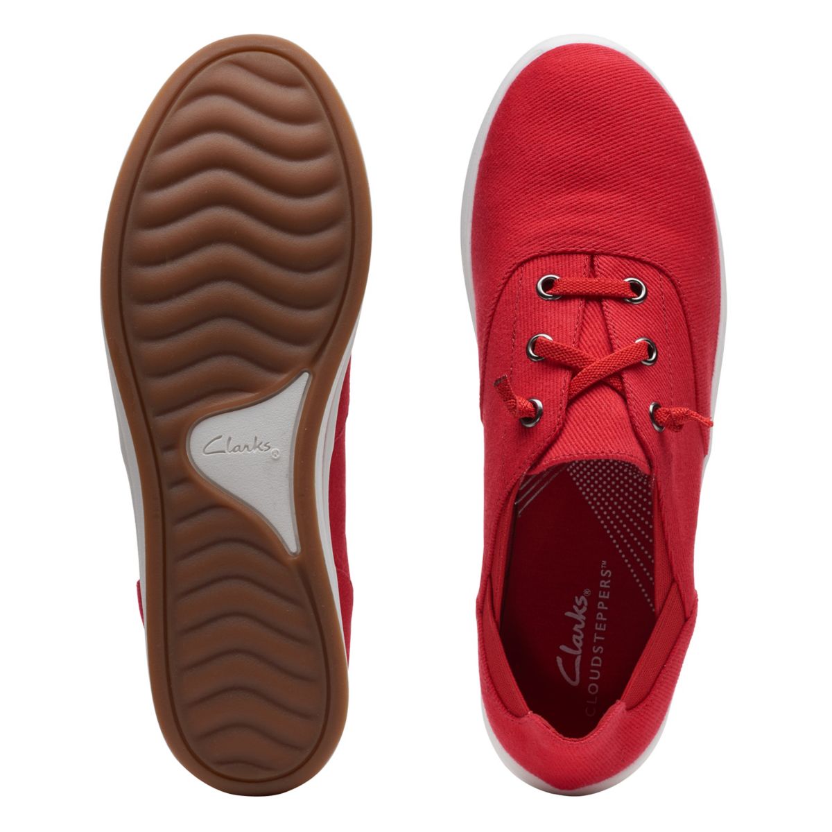 Zapatillas Clarks Breeze Ave Mujer Rojas | 34403576