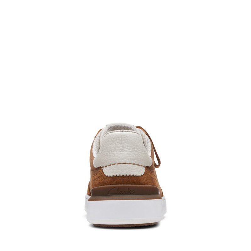 Zapatillas Clarks Court Lite Tor Hombre Marrones | 51840280