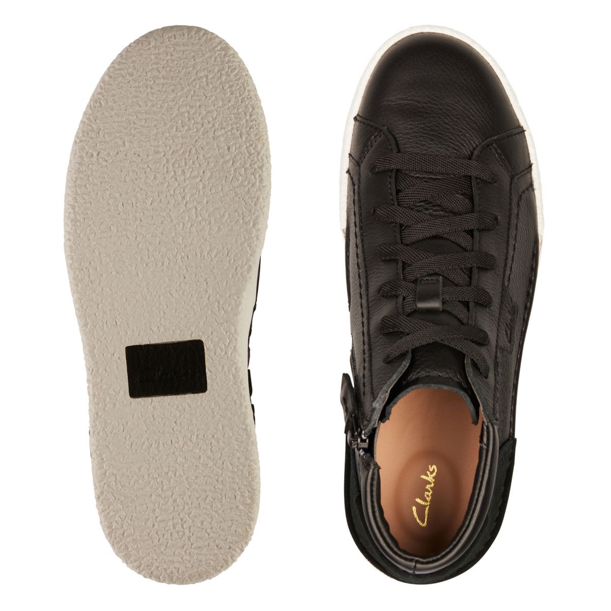 Zapatillas Clarks Craft Cup Hi Mujer Negras | 47280722