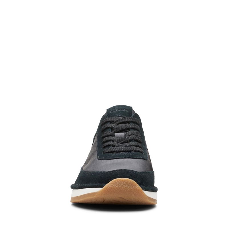 Zapatillas Clarks Craft Run Encaje Hombre Negras | 79816560