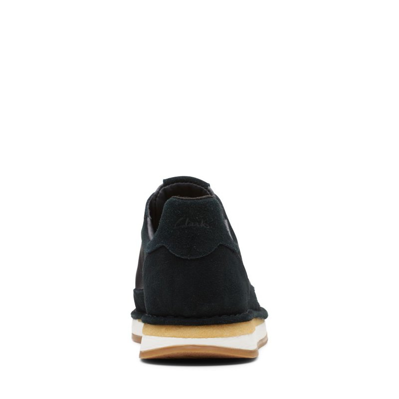 Zapatillas Clarks Craft Run Encaje Hombre Negras | 79816560