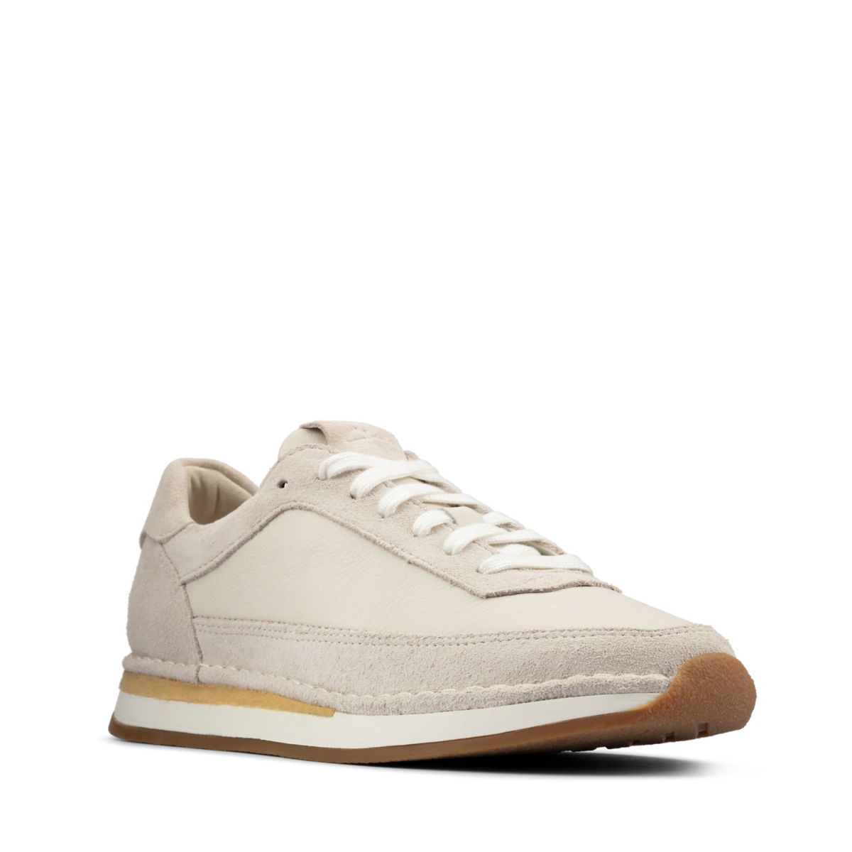 Zapatillas Clarks Craft Run Encaje Mujer Blancas | 43155076