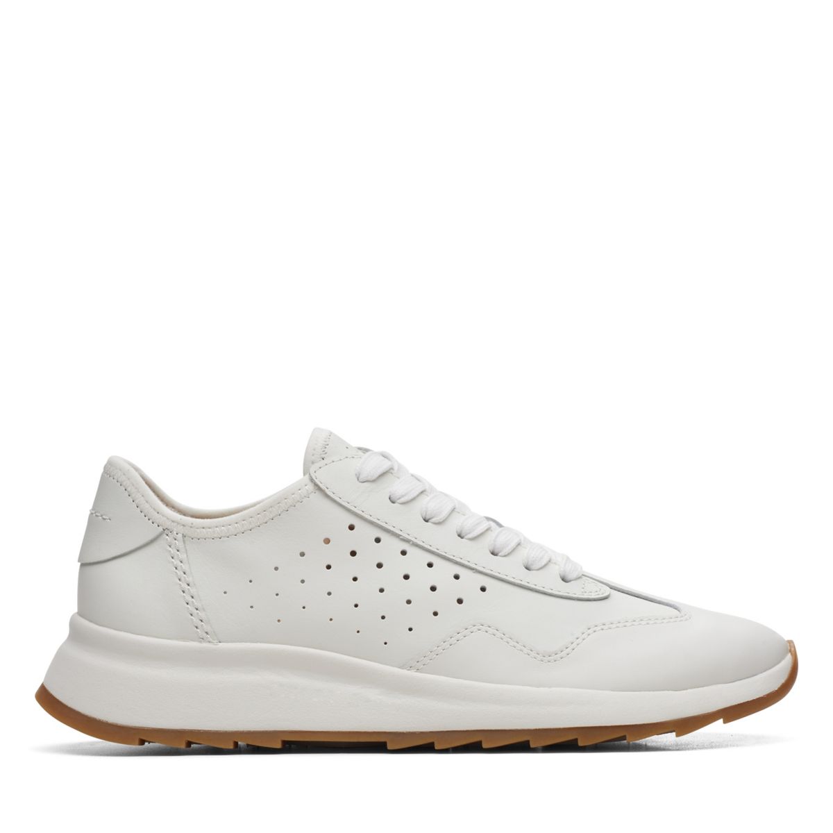 Zapatillas Clarks Dash Lite Encaje Mujer Blancas | 23348253