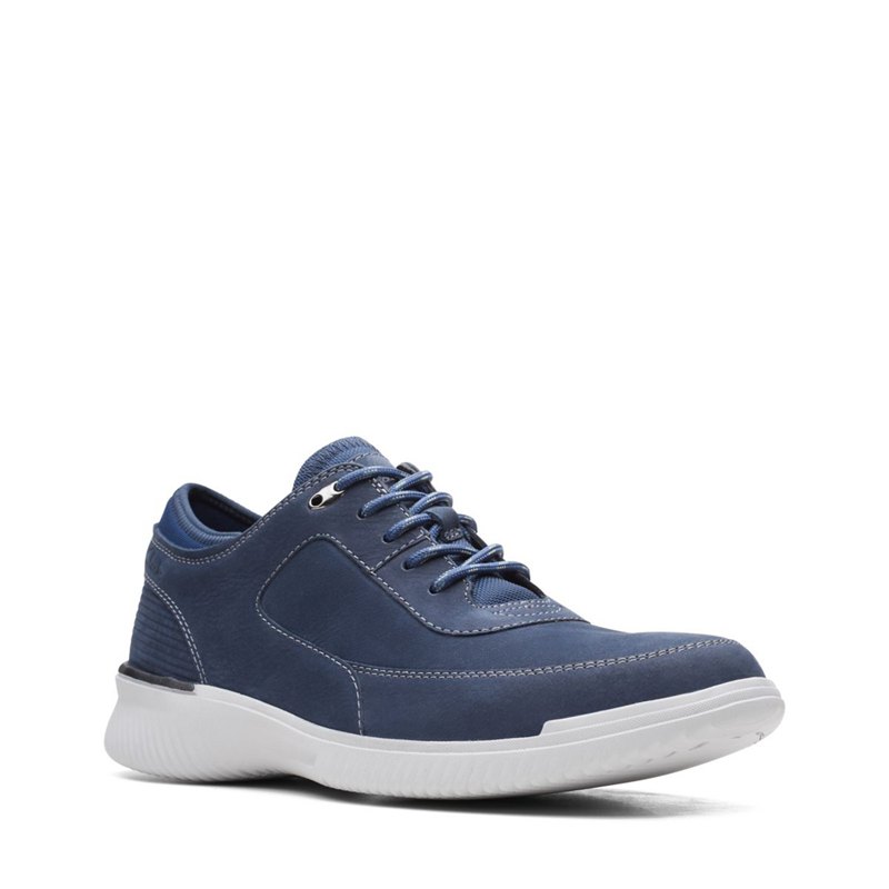 Zapatillas Clarks Donaway Encaje Hombre Azul Marino | 56668499