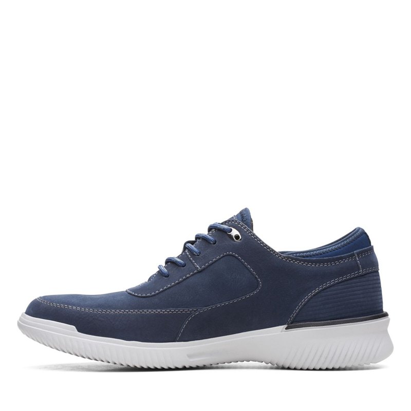 Zapatillas Clarks Donaway Encaje Hombre Azul Marino | 56668499