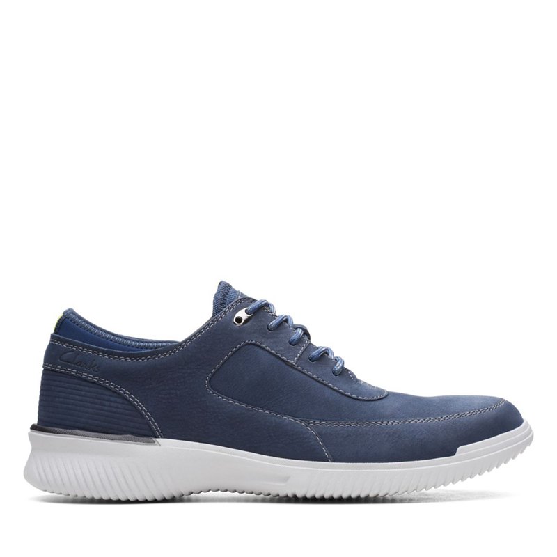 Zapatillas Clarks Donaway Encaje Hombre Azul Marino | 56668499