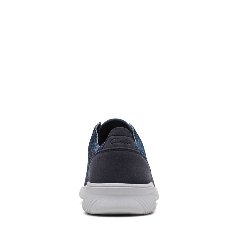 Zapatillas Clarks Donaway Knit Hombre Azul Marino | 57179639