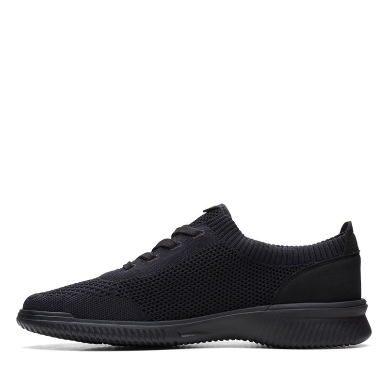 Zapatillas Clarks Donaway Knit Hombre Negras | 88530287