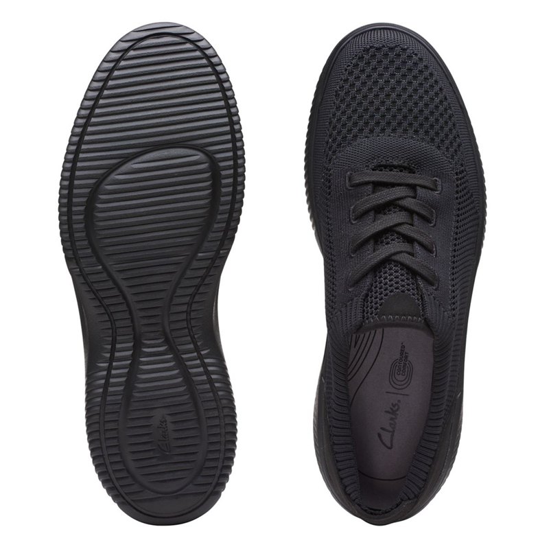 Zapatillas Clarks Donaway Knit Hombre Negras | 88530287